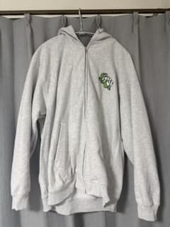 HUF ジップアップパーカー グレー Lサイズのサムネイル