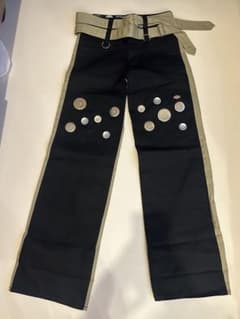 値下げ！KIDILL x Dickies ワークパンツ Black Oliveのサムネイル