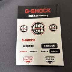 G-SHOCK 40th Anniversary ステッカーセットのサムネイル