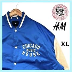 超美品】限定廃盤 H&M×シカゴハウスミュージック コラボ サテン 