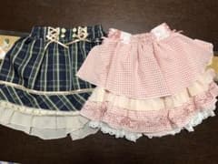 アクシーズファムキッズ＊女児キュロットスカート２枚セットのサムネイル