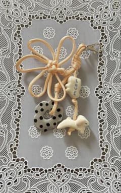juicyハンドメイド　うさぎのチャーム　ベルトチャーム ウィッシュコアのサムネイル