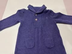 Ralph Lauren カバーオール 70 女の子 秋冬6M ロンパースのサムネイル