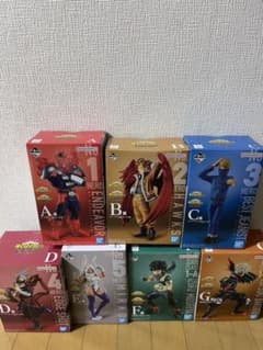 ヒロアカ一番くじ フィギュアコンプセットのサムネイル