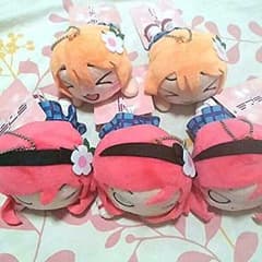 ラブライブ寝そべりマスコット５体セット♪のサムネイル
