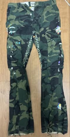 GALLERY DEPT 迷彩パンツ 微フレア guapi us drip - メルカリ