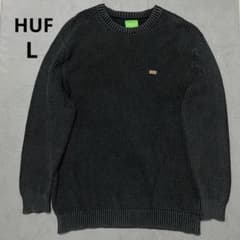 HUF BAR LOGO OVER DYED WAFFLE KNIT - メルカリ