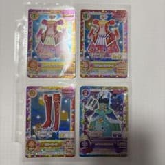 アイカツ ユニットドレスキャンペーン 4枚セットのサムネイル