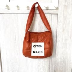 CITEN キルティングミニバッグ オレンジのサムネイル