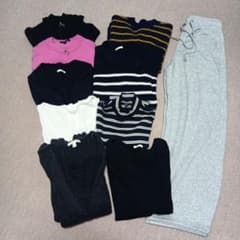 ユニクロ＆GU Mサイズ まとめ売り　計10点　トップス9点　ボトムス1点