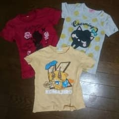 ▼110　Tシャツ３枚セット!▼のサムネイル