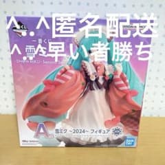 【匿名配送】初音ミク 雪ミク 一番くじ A賞 フィギュアのサムネイル