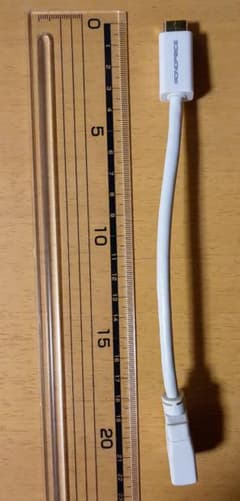 Mini DVI to HDMI 変換ケーブル  macbook用のサムネイル