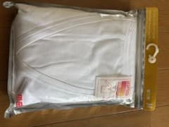 UNIQLO HEATTECH VネックT 九分袖 M ホワイトのサムネイル