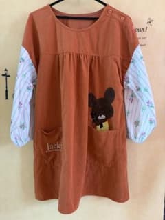 くまのがっこう ジャッキー エプロンのサムネイル