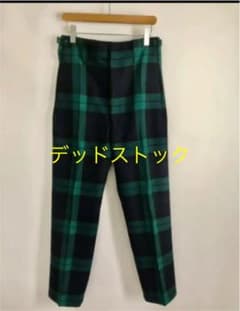 スコットランド軍　セレモニーチェックパンツ　ブラックウォッチ　デッドストックのサムネイル