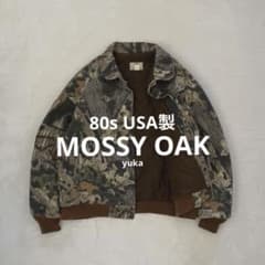 80s USA製 MOSSY OAK リアルツリー カモ 迷彩 - メルカリ