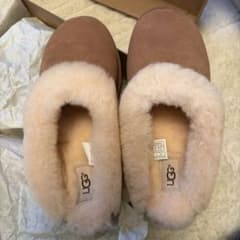 【美品】UGG ムートン スリッパ CLUGGETTE