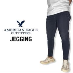 アメリカンイーグル｜希少サイズus10ジェギング ショート スキニー