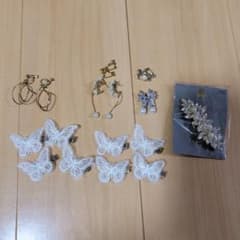 アクセサリー まとめ売り イヤリング ヘアクリップのサムネイル