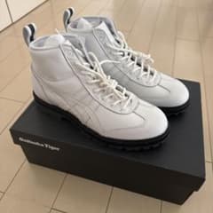 Onitsuka Tiger 화이트 하이 컷 스니커즈
