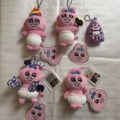 おぱんちゅうさぎ マスコット クッションキーホルダーのサムネイル