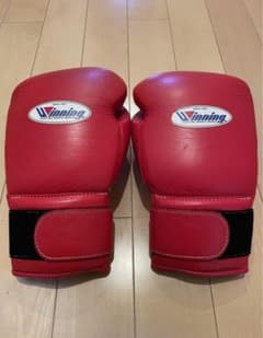 Winning ボクシンググローブ 16oz 赤のサムネイル