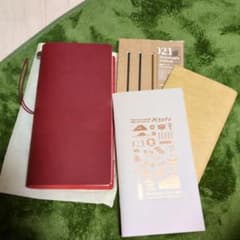 T*a님 트래블러즈 노트 collasaro 레드 레귤러 사이즈