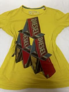 DIESEL Tシャツ 黄色 Mサイズ DIESELのサムネイル
