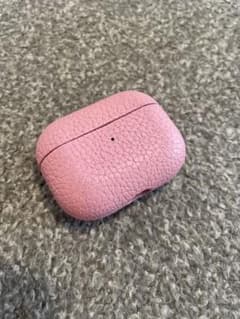 【ボナペンチュラ】【中古品】AirPodsproケースピンク レザーのサムネイル