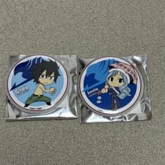 FAIRY TAIL フェアリーテイル 缶バッジ グレイ ジュビア2点セット 