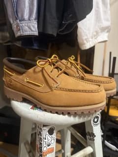 Timberland デッキシューズ　3eye 27.5cm イエローブーツのサムネイル