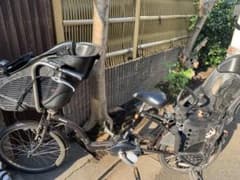 ギュットミニ　ジャンク品　Panasonic こども乗せ電動自転車のサムネイル