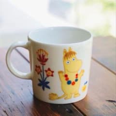 MOOMIN ARABIA X BEAMS JAPAN 핸드 페인트 머그