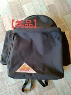 【新品未使用】KELTYブラックリュック　バックパック黒　サンプル品のサムネイル