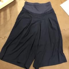 マタニティ ガウチョパンツ ワイドパンツのサムネイル