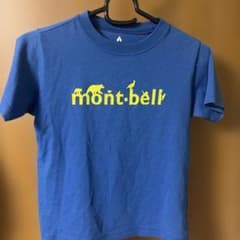 mont-bell Tシャツ 130サイズ 青のサムネイル