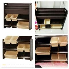 たっす様専用♥　2個セット❣❣本棚と玩具箱&玩具箱のサムネイル