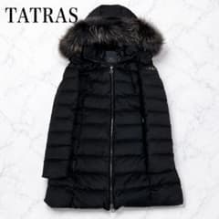 美品 TATRAS タトラス LAVIANA ダウンコート 01 黒 21年 S - メルカリ