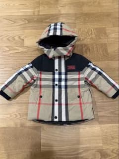 BURBERRY バーバリー ダウン ノバチェック 18m86cm - メルカリ