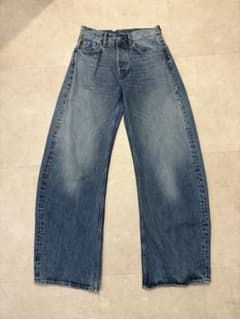 ZARA バレルフィットデニムパンツ 限定エディション JP29 ライトブルーのサムネイル