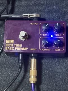 TRIAL Rich Tone Bass Preamp 本体のみ - メルカリ
