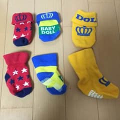 ベビードール 靴下 三足セットのサムネイル