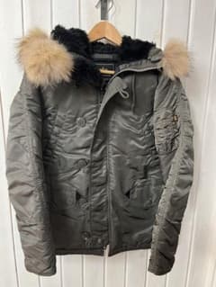 リアルファー】アルファ N-3B レプリカグレー Sサイズ - メルカリ