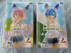 Re:제로부터 시작하는 이세계 생활 아메아리리의 날 RAM과 REM 피규어 미개봉