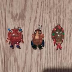 난자몬자 메지루시 액세서리 피겨 키홀더 3종 세트