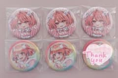 カラフルピーチ のあ ぷぴぱ 缶バッジのサムネイル