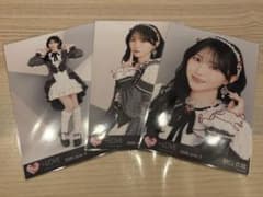 LOVE イコラブ 生写真 野口衣織 年末歌番組衣装 レコ大衣装 3種コンプ