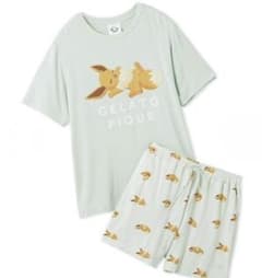 ポケモンスリープ ジェラピケ 接触冷感プリントTシャツ＆ショート