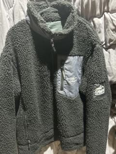 CAMP7 ボアジャケット 黒のサムネイル